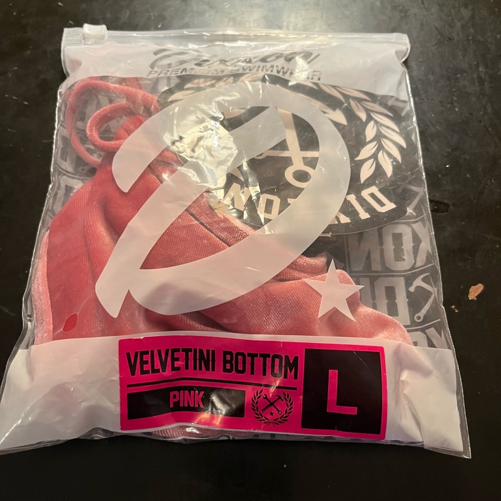 Dixxon pink velvetini bottoms
